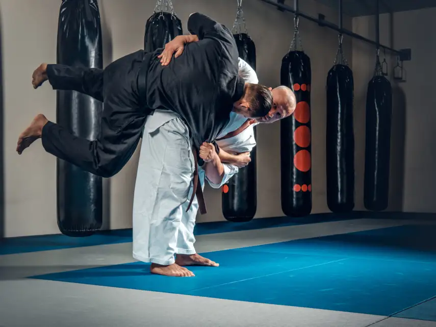 two-judo-wrestlers-showing-their-technical-skills-fight-club